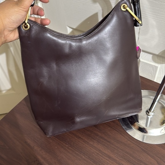 Vintage Gucci Bamboo Shoulder Bag Nylon Interior - Picture 5 of 12